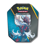 Pokemon TCG: Divergent Powers Tin (Hisuian Samurott V) - Unbox Unbored