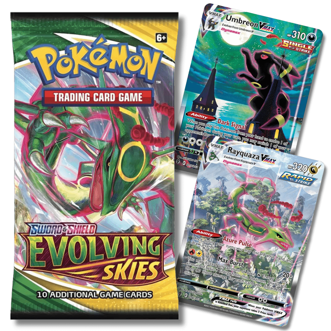 Pokemon TCG: Evolving Skies Booster Pack - Unbox Unbored Ltd