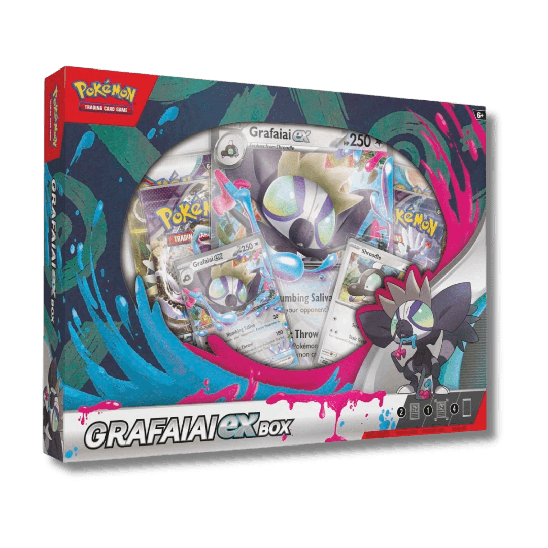 Pokemon TCG: Grafaiai ex Box - Unbox Unbored Ltd