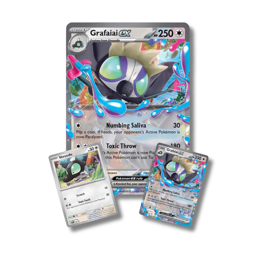 Pokemon TCG: Grafaiai ex Box - Unbox Unbored Ltd