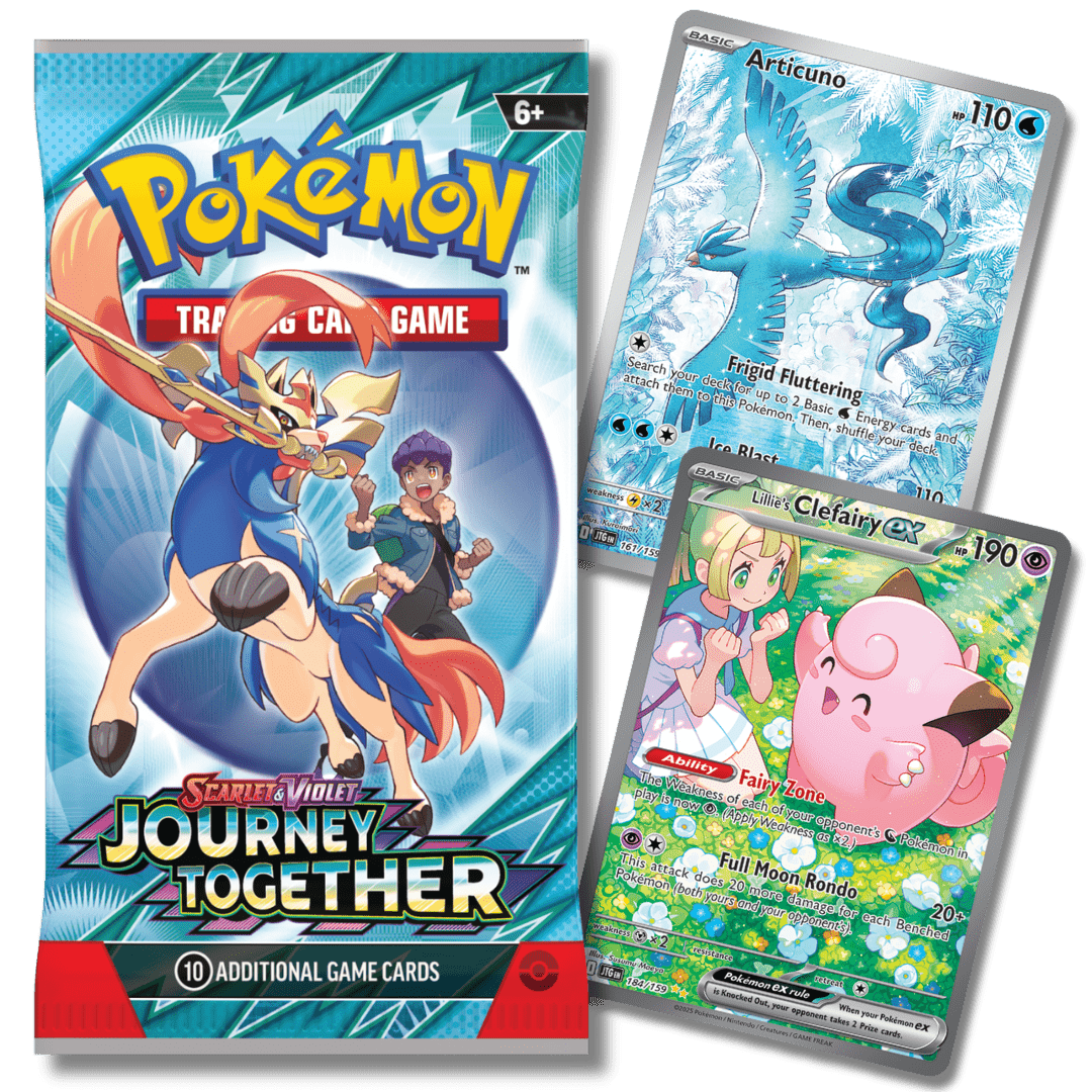 Pokemon TCG: Journey Together Booster Pack - Unbox Unbored Ltd