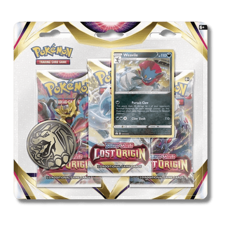 Pokemon TCG: Lost Origin - 3 Booster Blister Pack - Unbox Unbored