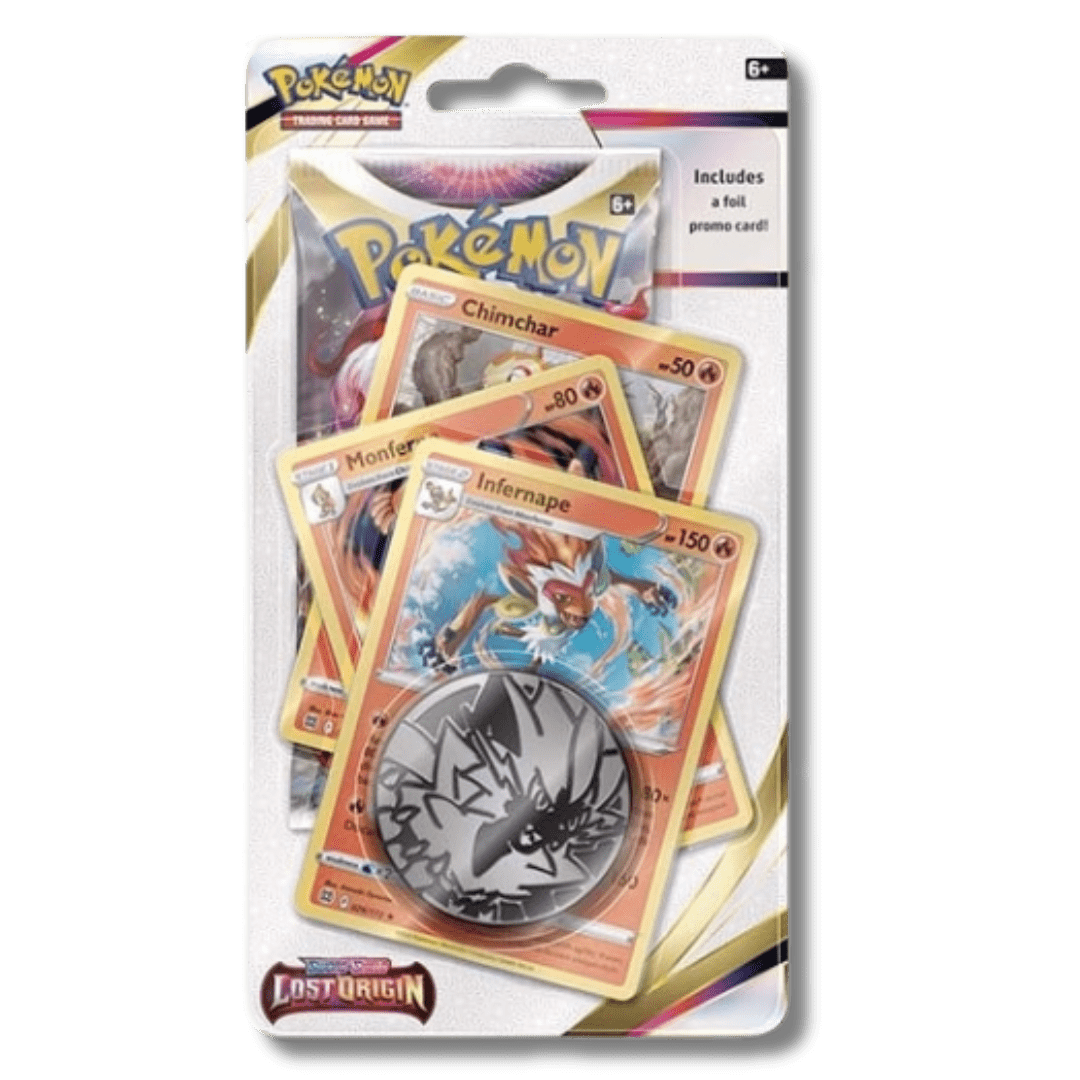 Pokemon TCG: Lost Origin Premium Checklane Blister (Infernape) - Unbox Unbored