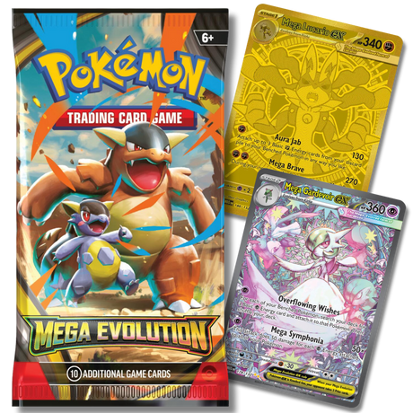 Pokémon TCG: Mega Evolution Booster Pack - Unbox Unbored