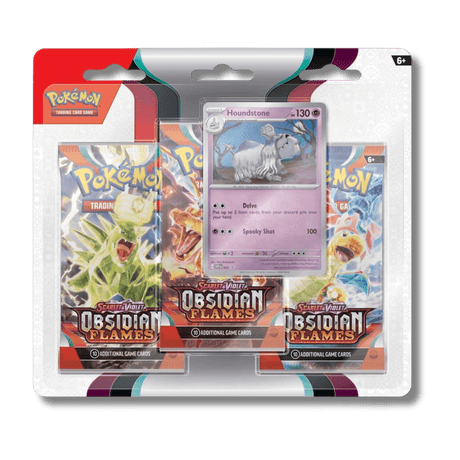 Pokemon TCG: Obsidian Flames - 3 Booster Blister Pack - Unbox Unbored Ltd