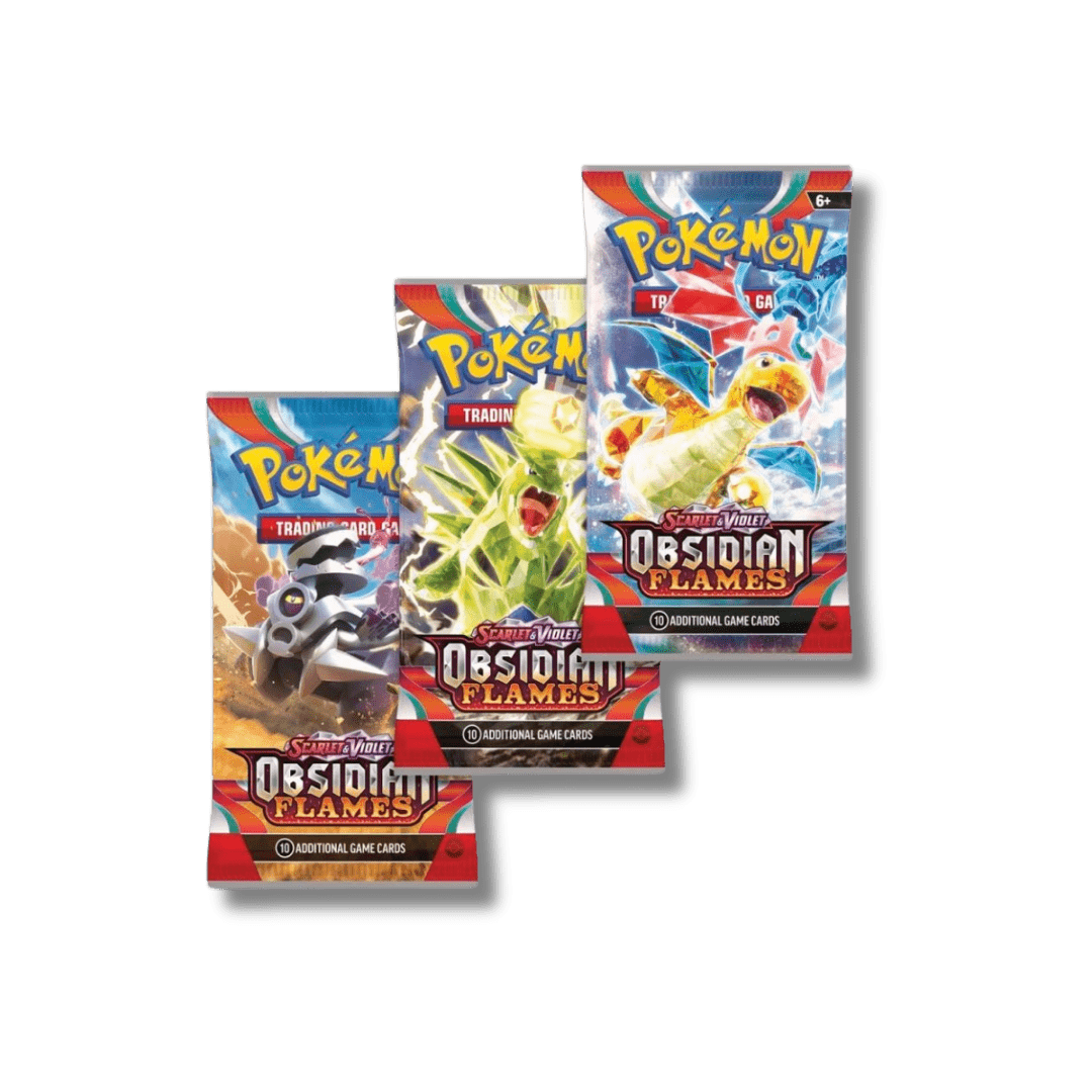 Pokemon TCG: Obsidian Flames Build & Battle Stadium (11 Booster Packs) - Unbox Unbored Ltd