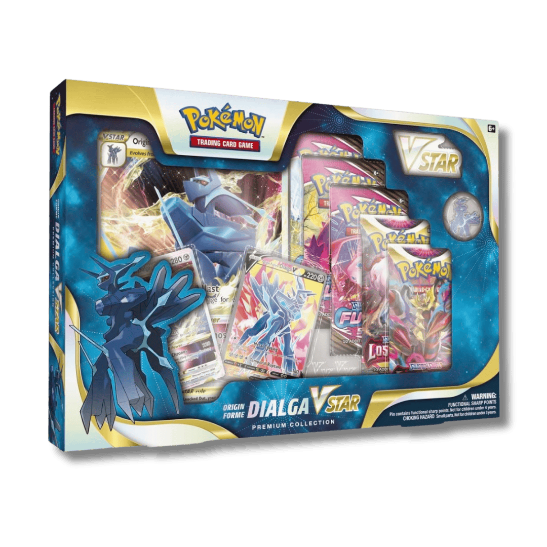 Pokemon TCG: Origin Forme Dialga VSTAR Premium Collection - Unbox Unbored Ltd