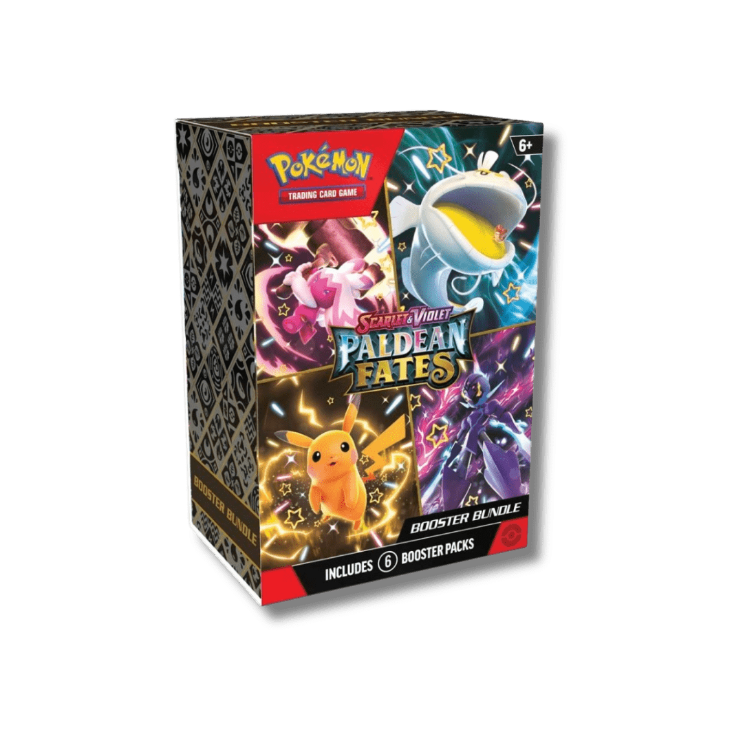 Pokemon TCG: Paldean Fates Booster Bundle (6 Packs)