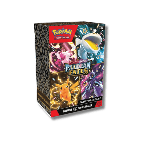 Pokemon TCG: Paldean Fates Booster Bundle (6 Packs) - Unbox Unbored Ltd