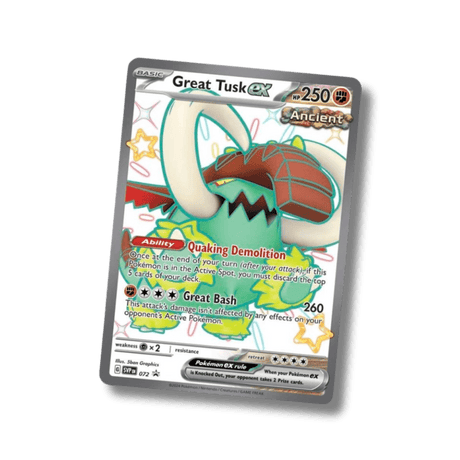 Pokemon TCG: Paldean Fates Large Tin (Shiny Great Tusk ex) - Unbox Unbored