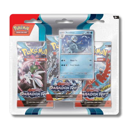 Pokemon TCG: Paradox Rift - 3 Booster Blister Pack - Unbox Unbored