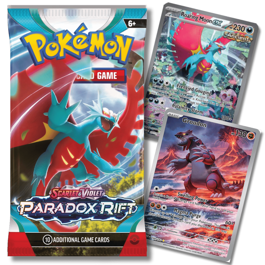 Pokemon TCG: Paradox Rift Booster Pack | Unbox Unbored Pokemon TCG: Paradox Rift Booster Pack | Unbox Unbored