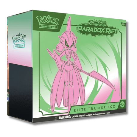 Pokemon TCG: Paradox Rift Iron Valiant Elite Trainer Box (ETB) - Unbox Unbored Ltd