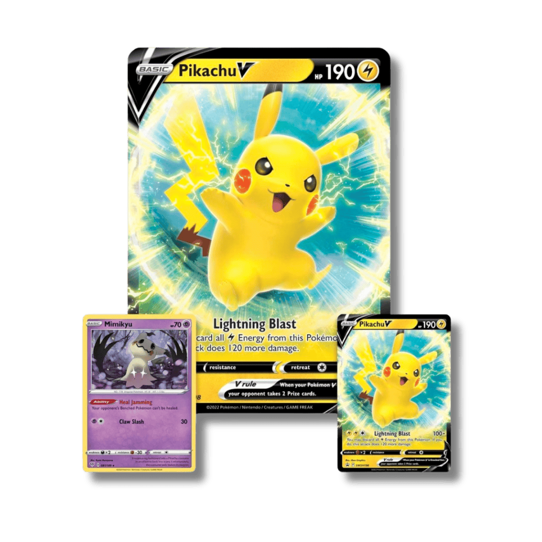 Pokemon TCG: Pikachu V Box - Unbox Unbored Ltd