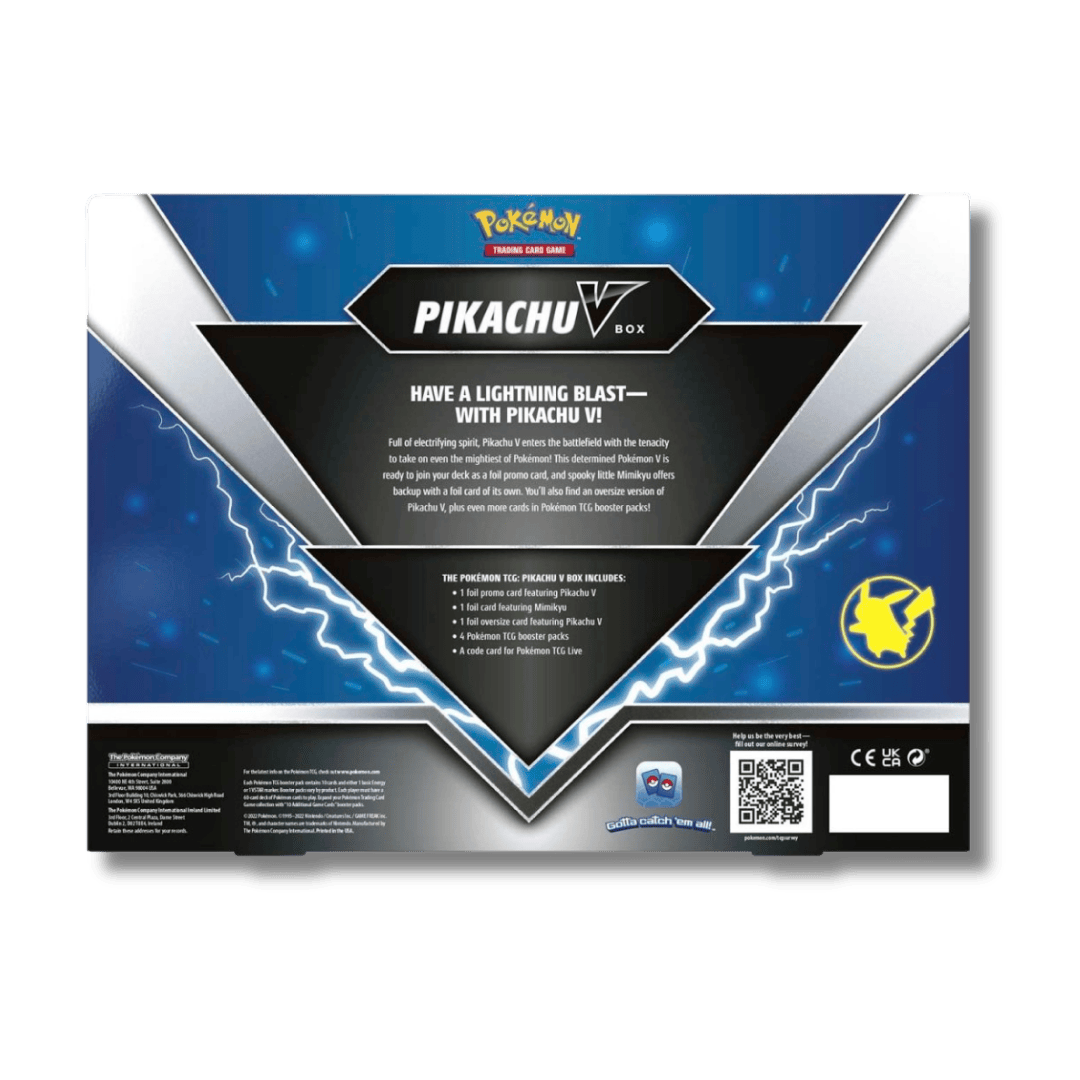 Pokemon TCG: Pikachu V Box - Unbox Unbored Ltd