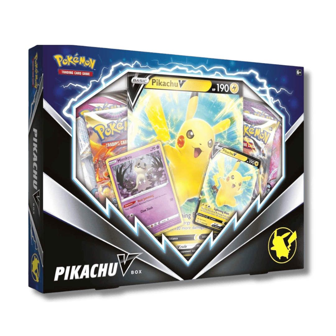 Pokemon TCG: Pikachu V Box - Unbox Unbored Ltd