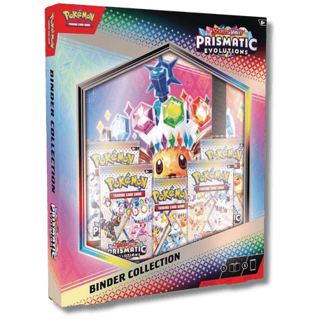 Pokemon TCG: Prismatic Evolutions Binder Collection + Lucario VSTAR Premium Collection (Bundle) - Unbox Unbored Ltd