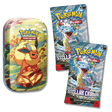 Pokemon TCG: Prismatic Evolutions Mini Tin + 2x Stellar Crown Booster Packs (Bundle) - Unbox Unbored Ltd