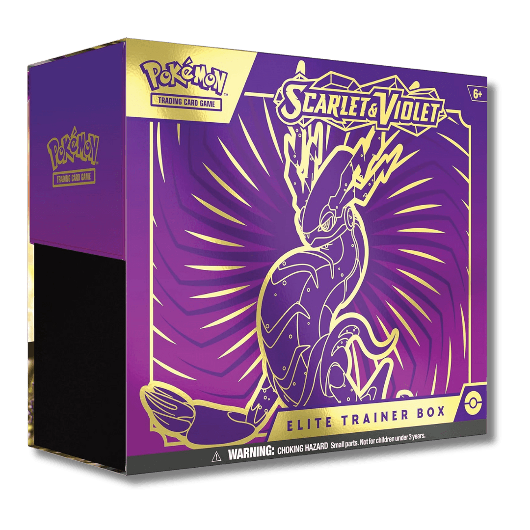 Pokemon TCG: Scarlet and Violet Elite Trainer Box - Miraidon (ETB) | Unbox Unbored Pokemon TCG: Scarlet and Violet Elite Trainer Box - Miraidon (ETB) | Unbox Unbored