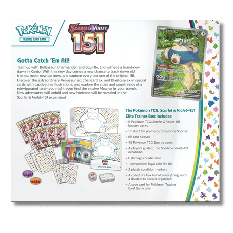 Pokemon TCG: Scarlet & Violet 151 Elite Trainer Box (ETB) - Unbox Unbored