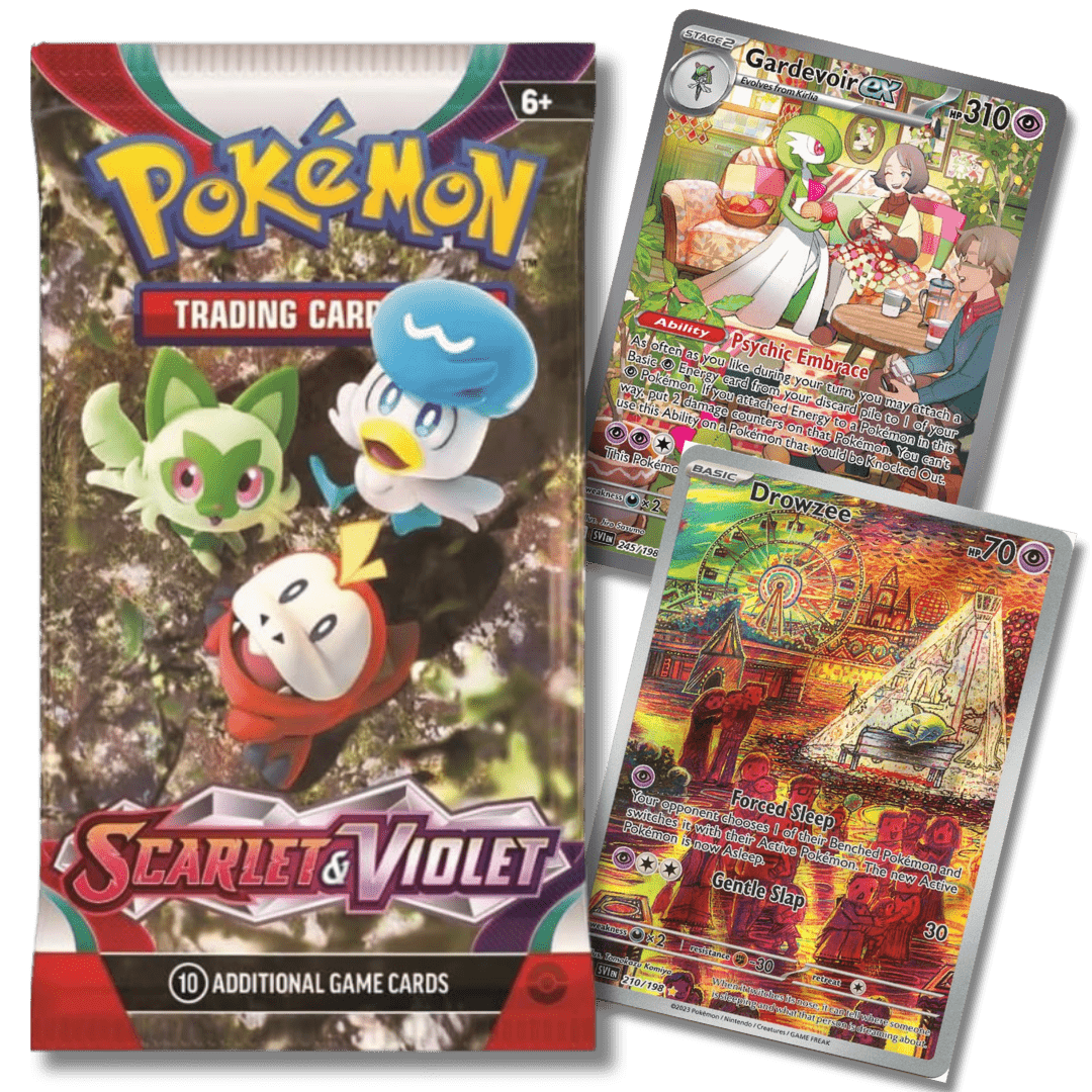 Pokemon TCG: Scarlet & Violet Booster Pack - Unbox Unbored Ltd