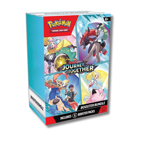 Pokemon TCG: Scarlet & Violet Journey Together Booster Bundle (6 Packs) - Unbox Unbored Ltd