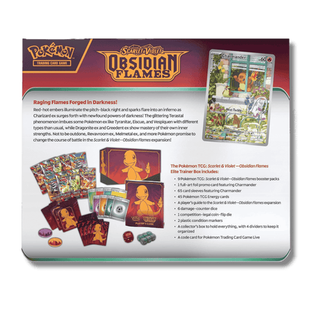 Pokemon TCG: Obsidian Flames Elite Trainer Box (ETB) - Unbox Unbored