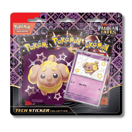 Pokemon TCG: Scarlet & Violet Paldean Fates 3 Boosters - Blister Pack - Unbox Unbored Ltd