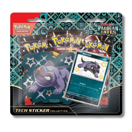 Pokemon TCG: Scarlet & Violet Paldean Fates 3 Boosters - Blister Pack - Unbox Unbored Ltd