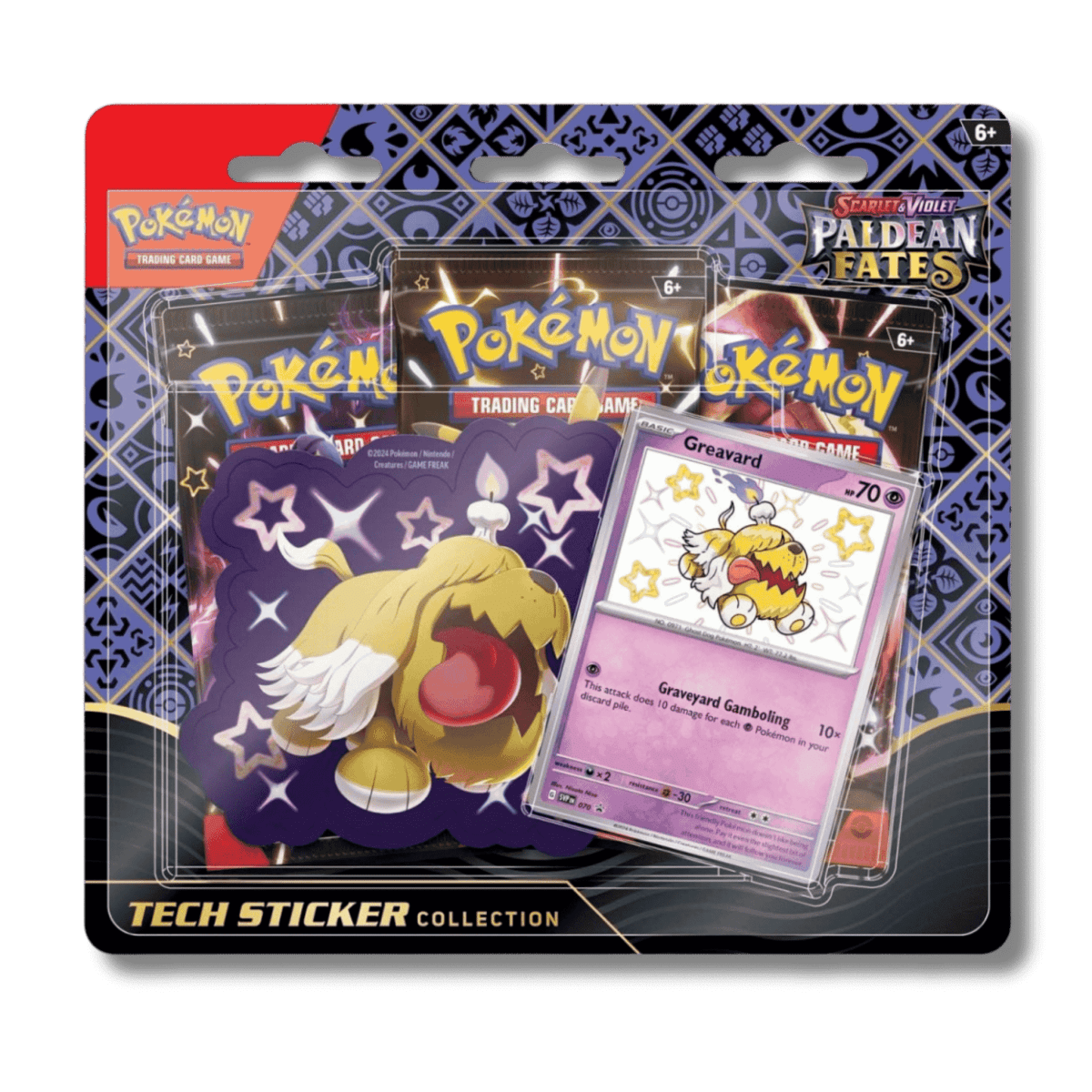 Pokemon TCG: Scarlet & Violet Paldean Fates 3 Boosters - Blister Pack - Unbox Unbored Ltd