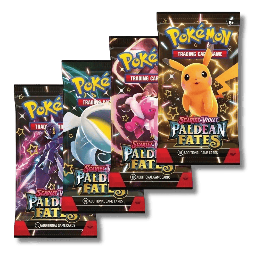 Pokemon TCG: Scarlet & Violet Paldean Fates Tin (Shiny Great Tusk ex) - Unbox Unbored Ltd