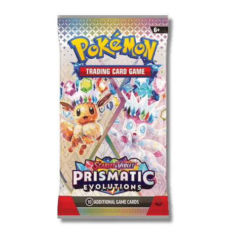 Pokemon TCG: Scarlet & Violet - Prismatic Evolutions Booster Pack - Unbox Unbored Ltd