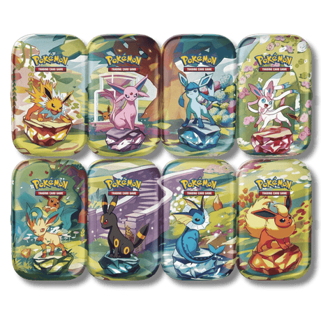 Pokemon TCG: Scarlet & Violet Prismatic Evolutions - Mini Tin - Unbox Unbored Ltd