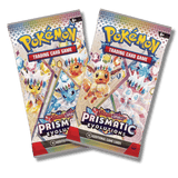 Pokemon TCG: Scarlet & Violet Prismatic Evolutions - Mini Tin - Unbox Unbored Ltd