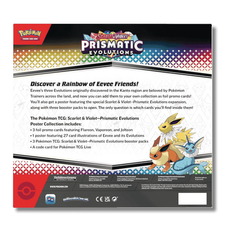 Pokemon TCG: Prismatic Evolutions - Poster Collection - Unbox Unbored