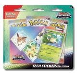 Pokemon TCG: Scarlet & Violet Prismatic Evolutions - Tech Sticker Collection (Leafeon) - Unbox Unbored Ltd