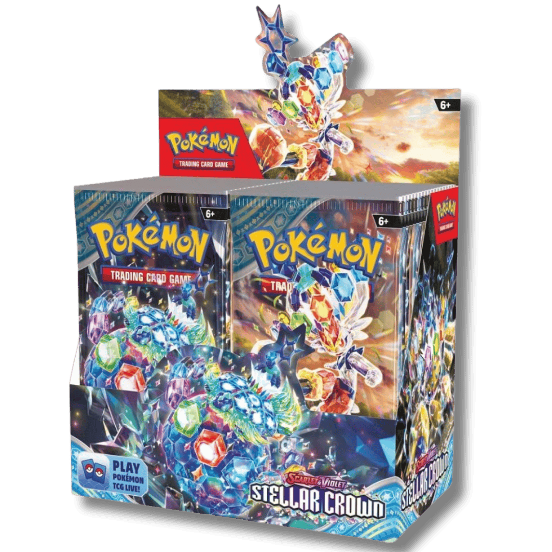 Pokemon TCG: Scarlet & Violet Stellar Crown - Booster Box - Unbox Unbored Ltd