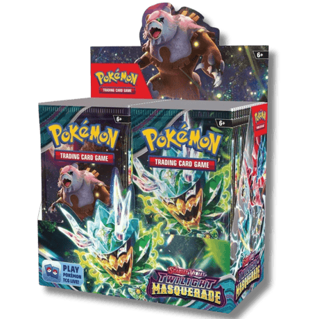 Pokemon TCG: Scarlet & Violet Twilight Masquerade - Booster Box - Unbox Unbored Ltd