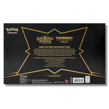 Pokemon TCG: Shining Fates Premium Collection - Shiny Dragapult VMAX - Unbox Unbored