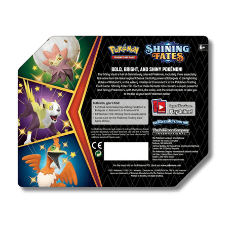 Pokemon TCG: Shining Fates Tin (Large) - Unbox Unbored
