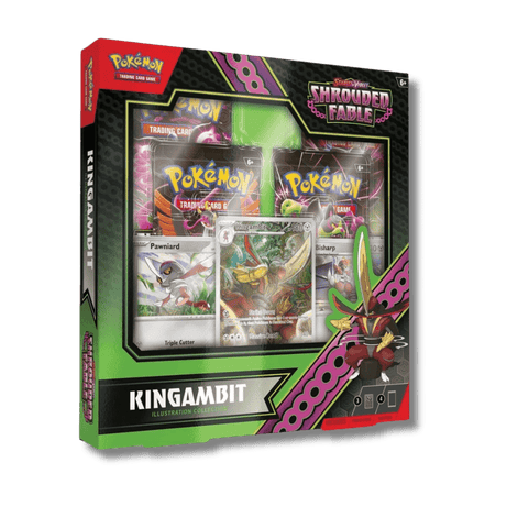 Pokemon TCG: Shrouded Fable Kingambit Illustration Collection - Unbox Unbored Ltd