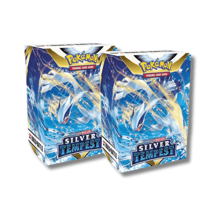 Pokemon TCG: Silver Tempest Build & Battle Stadium (12 Booster Packs) - Unbox Unbored