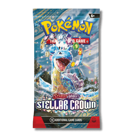 Pokemon TCG: Stellar Crown Booster Pack - Unbox Unbored Ltd