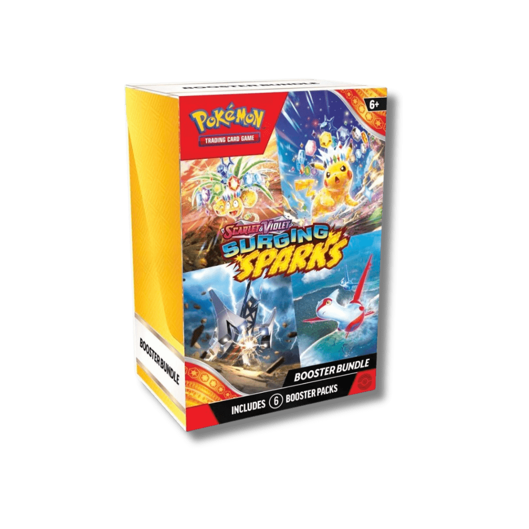 Pokemon TCG: Surging Sparks Booster Bundle (6 Packs) - Unbox Unbored Ltd