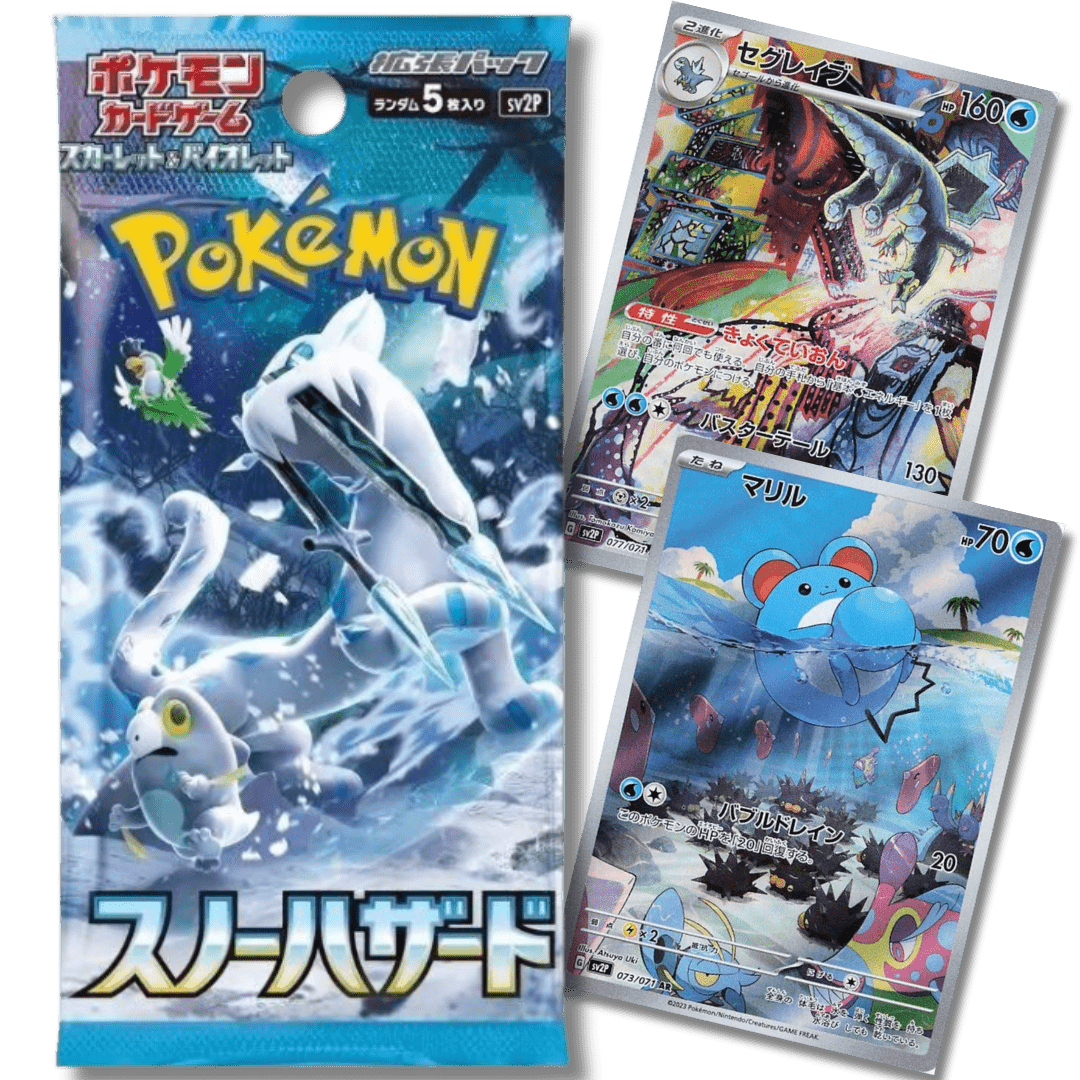 japanese snow hazard booster box Pokémon Snow Hazard sv2P Japanese Booster Pack – Magikart Cards Inc