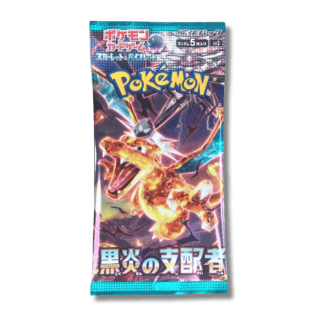 Pokemon TCG: SV3 Ruler of Black Flame Booster Pack (Japanese) - Unbox Unbored Ltd