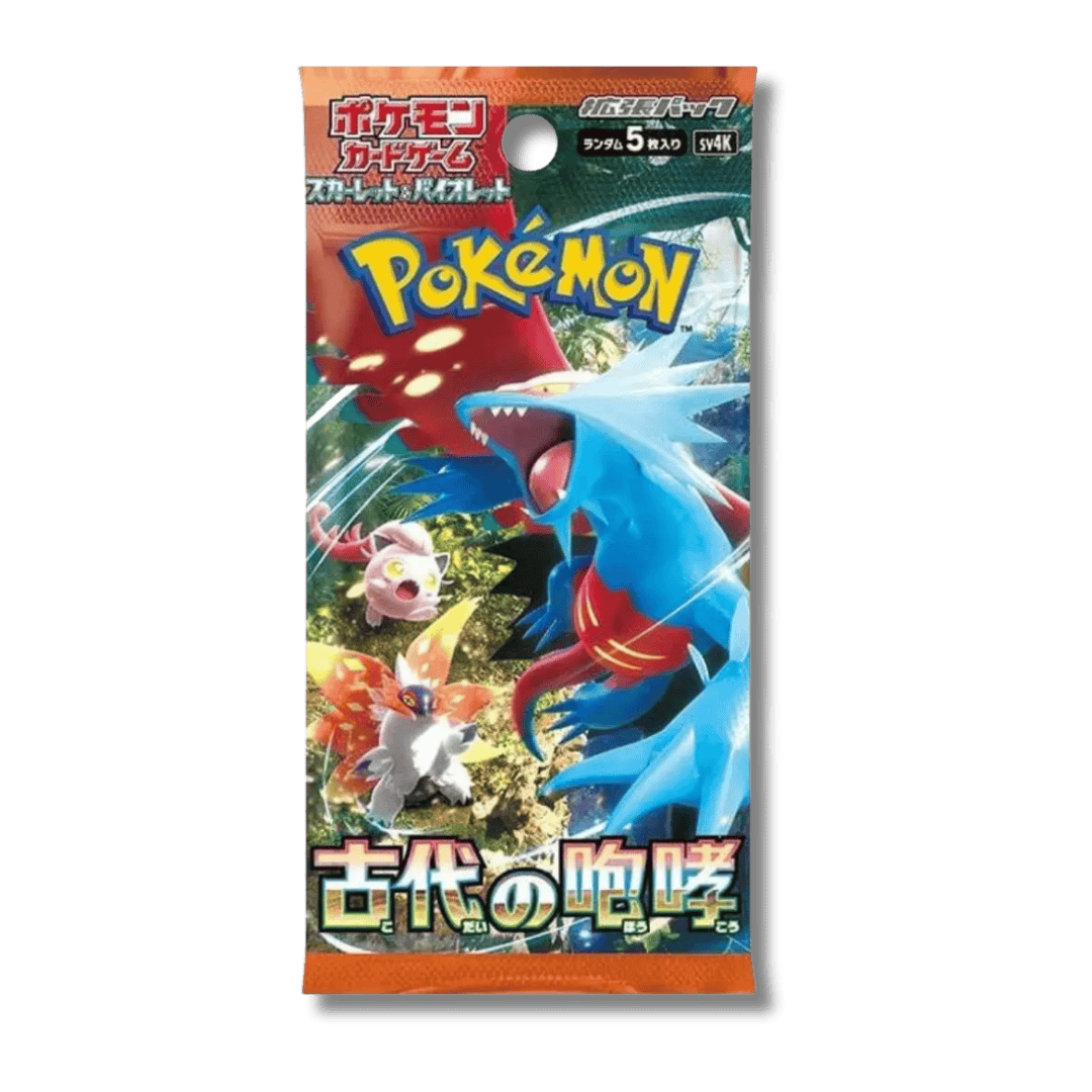 Pokemon TCG: SV4K Ancient Roar Booster Pack (Japanese) - Unbox Unbored Ltd