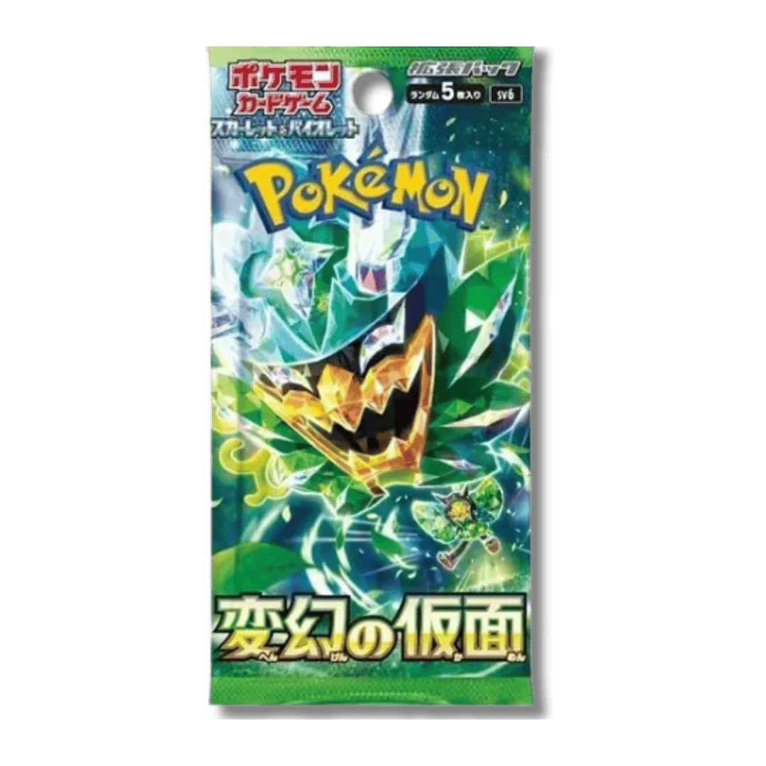 Pokemon TCG: SV6 Mask of Change Booster Pack (Japanese) - Unbox Unbored Ltd