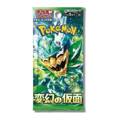 Pokemon TCG: SV6 Mask of Change Booster Pack (Japanese) - Unbox Unbored Ltd