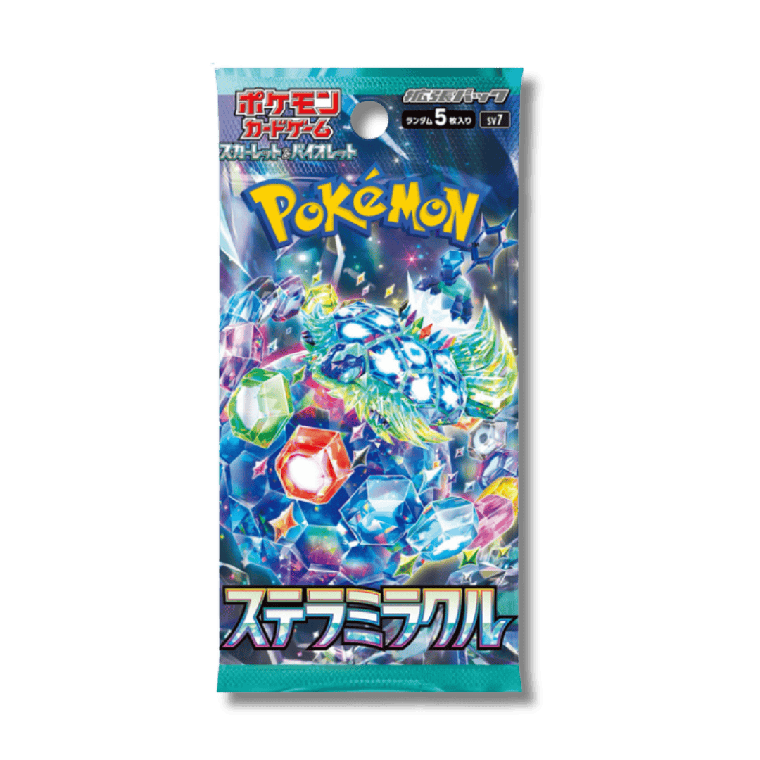 Pokemon TCG: SV7 Stellar Miracle Booster Pack (Japanese) - Unbox Unbored Ltd